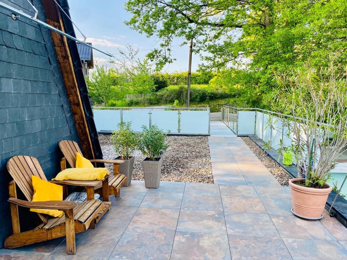 Ferienwohnung Waldblick Kaufungen Luaran gambar