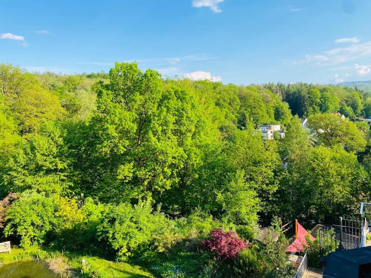 Ferienwohnung Waldblick Kaufungen Luaran gambar